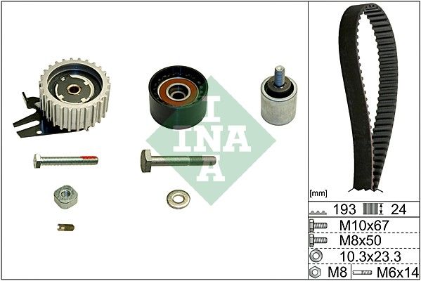 WILMINK GROUP Комплект ремня ГРМ WG1252039